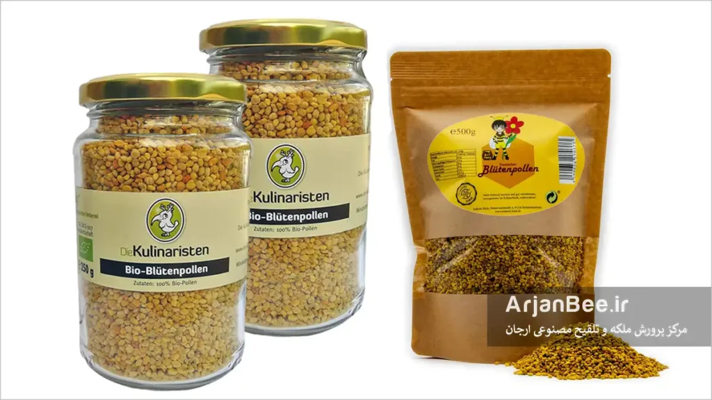 بسته بندی گرده گل