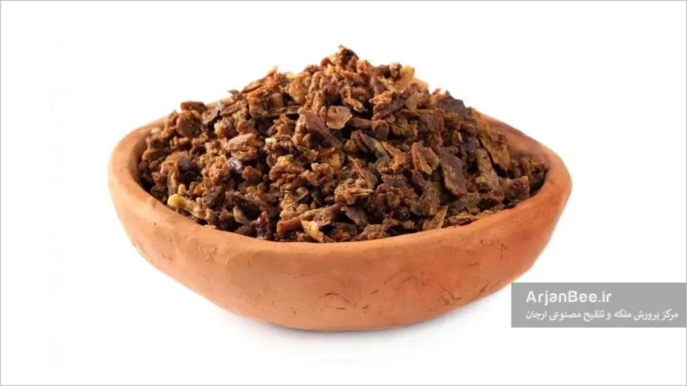 ظرف پر از بره موم