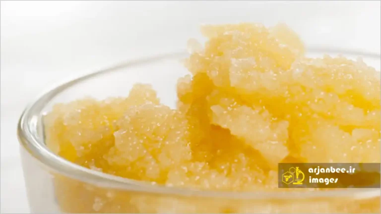 عسل کریستالیزه یا رس بسته