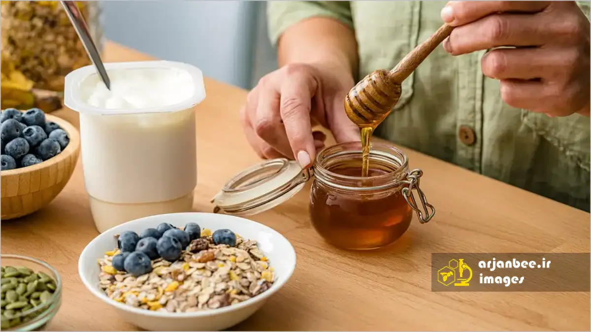 مصرف عسل