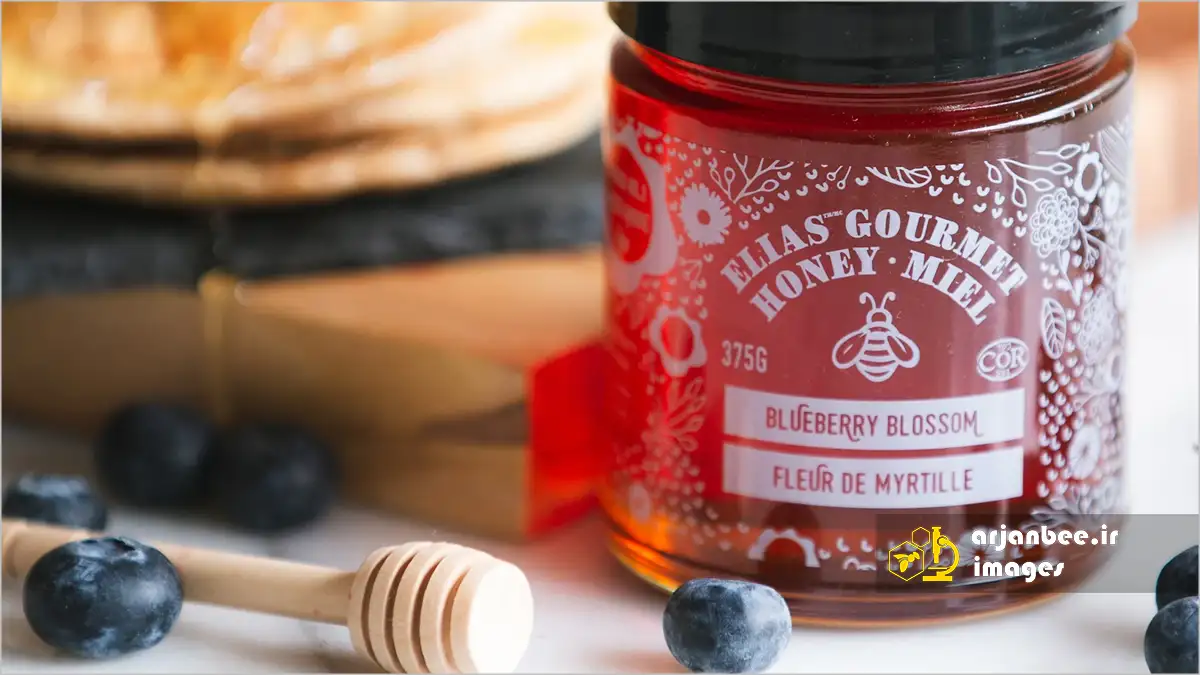 عسل بلوبری